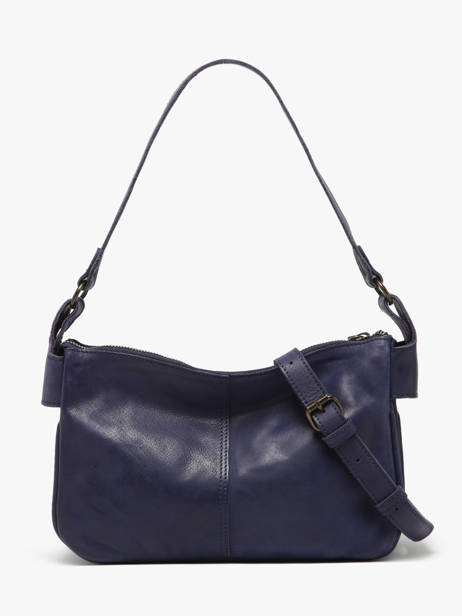 Sac Bandoulière Heritage Cuir Biba Violet heritage BT18 vue secondaire 4