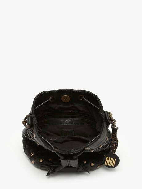 Sac Bandoulière Heritage Cuir Biba Noir heritage CAE2L vue secondaire 3