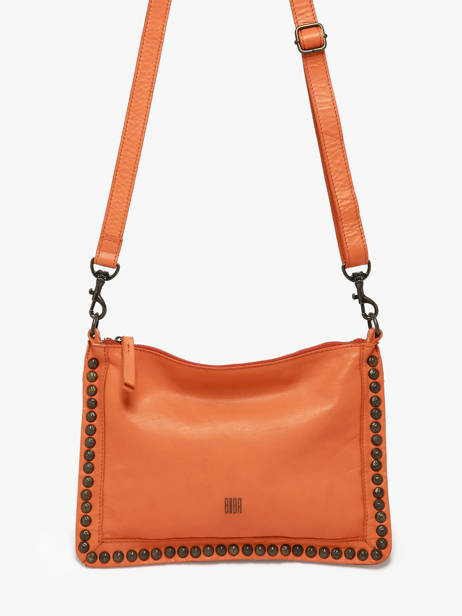 Sac Bandoulière Heritage Cuir Biba Orange heritage POR2L vue secondaire 2