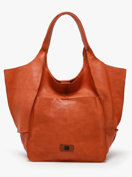 Sac Porté épaule Heritage Cuir Biba Orange heritage HOM1L