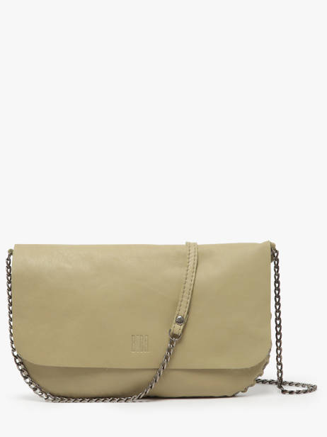 Shoulder Bag Leather Leather Biba Green leather ORA1L