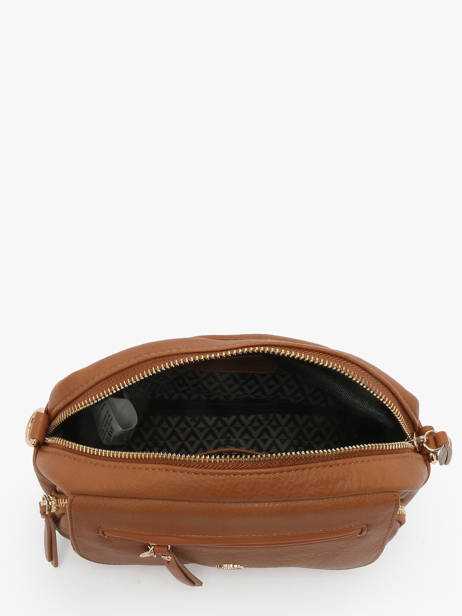 Sac Bandoulière Zip Lulu castagnette Marron zip VICTOIRE vue secondaire 3