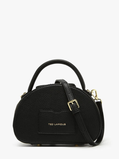 Sac Bandoulière Isadora Ted lapidus Noir isadora TLRR2141 vue secondaire 4