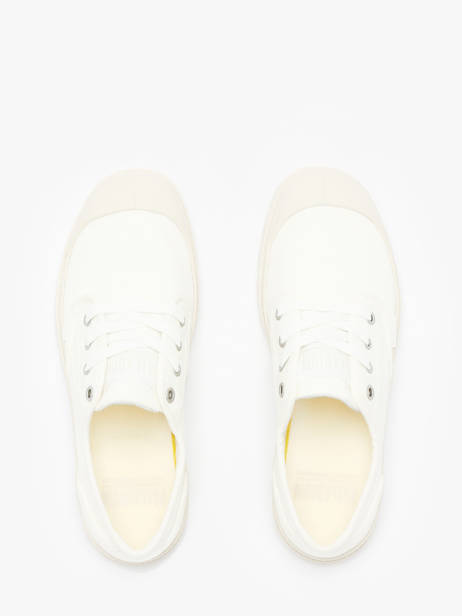 Sneakers Pampa Oxford Palladium Blanc accessoires 92351100 vue secondaire 4