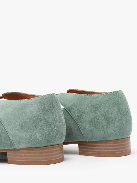 Ballerines En Cuir Mam'zelle Vert women CSGAN25 vue secondaire 2