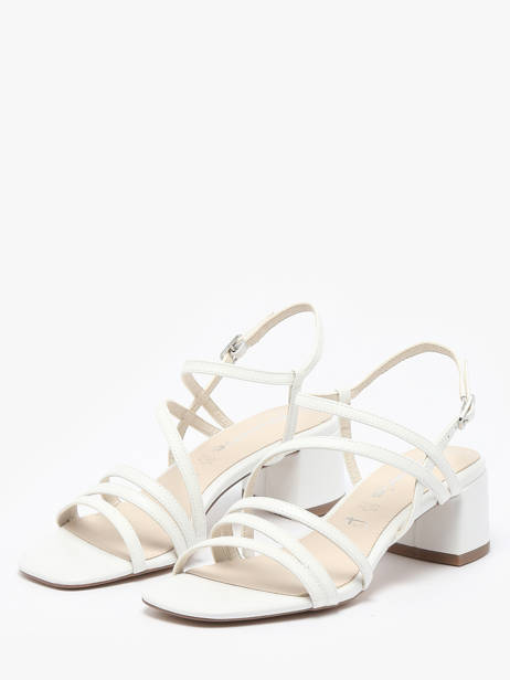 Sandales à Talon En Cuir Tamaris Blanc women 42 vue secondaire 1