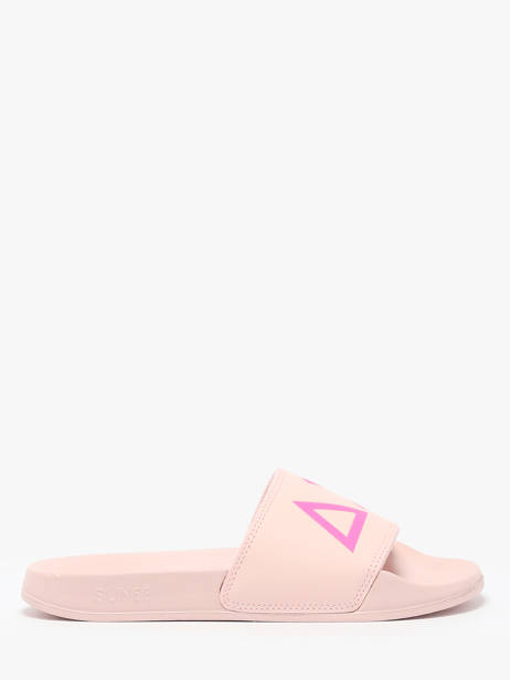 Flip Flops Logo Sun68 Pink women X35204