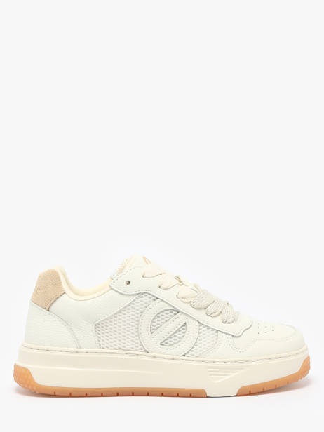 Sneakers Alison En Cuir No name Beige women ASGMESVE