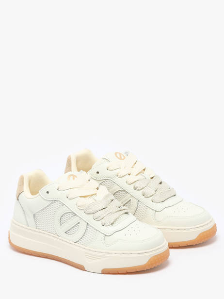 Sneakers Alison En Cuir No name Beige women ASGMESVE vue secondaire 1