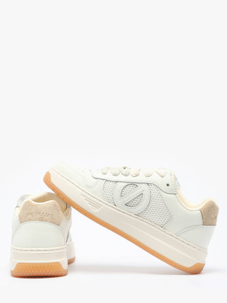 Sneakers Alison En Cuir No name Beige women ASGMESVE vue secondaire 2