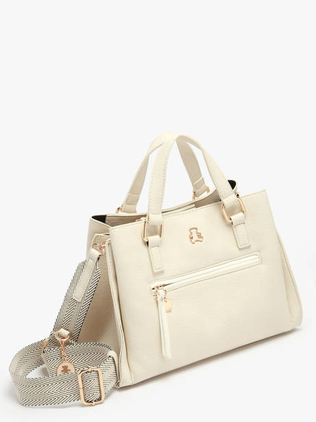 Sac à Main Zip Lulu castagnette Beige zip YOUX vue secondaire 2