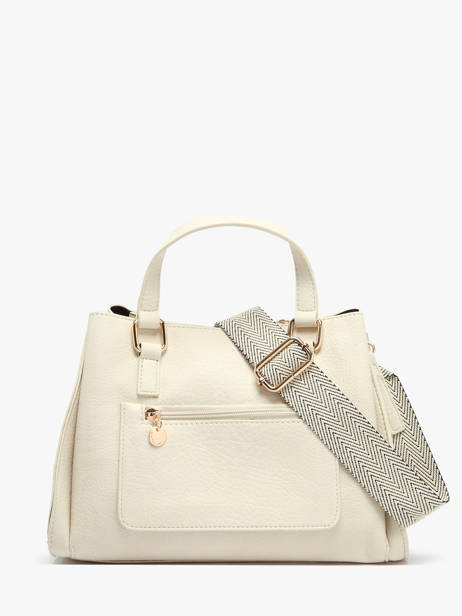 Sac à Main Zip Lulu castagnette Beige zip YOUX vue secondaire 4