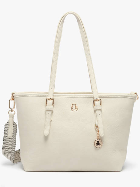 Sac Porté épaule Zip Lulu castagnette Beige zip WILFRIED