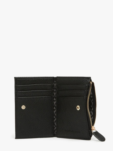 Portefeuille Lulu castagnette Noir zip CAPOR106 vue secondaire 1