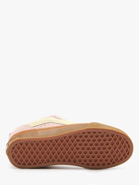 Sneakers En Cuir Vans Rose women D6ZO3N vue secondaire 5