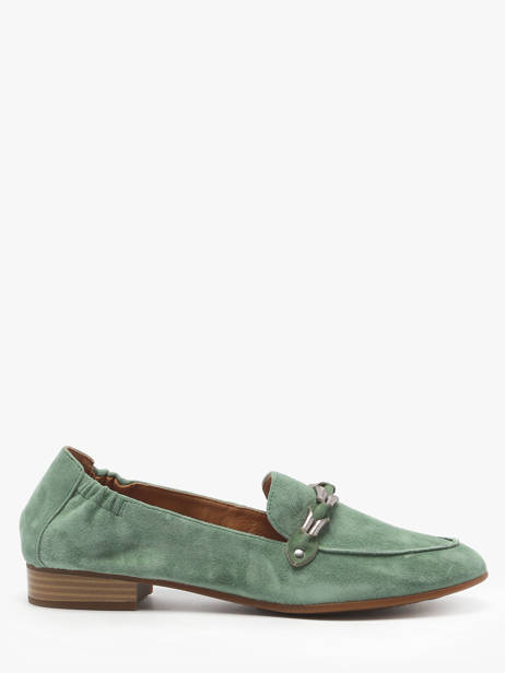 Mocassins Zanga En Cuir Mam'zelle Vert women CSIRK28