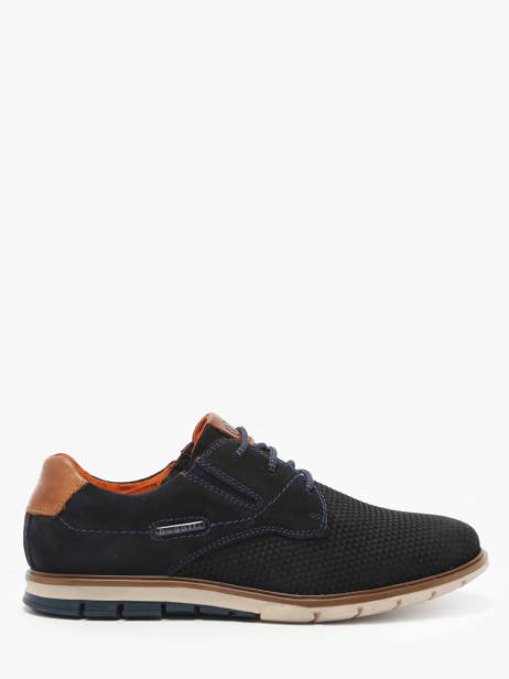 Sneakers Simone En Cuir Bugatti Bleu men 3319711S