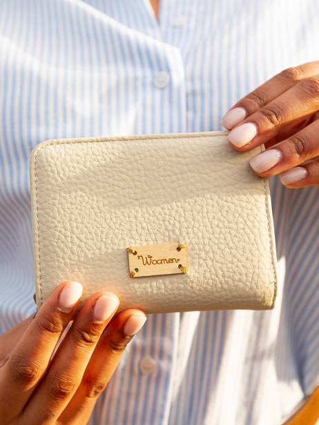 Porte-monnaie Muscari Woomen Beige muscari WMUS95 vue secondaire 5