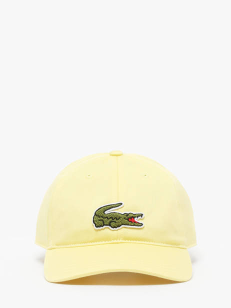 Casquette Lacoste Jaune accessoires RK318600