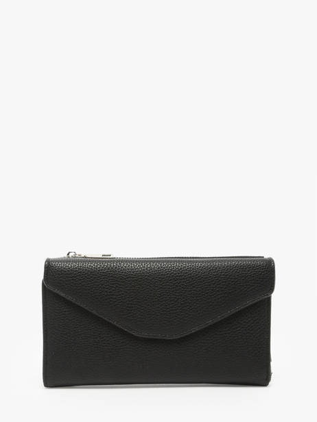 Portefeuille Porte-monnaie Miniprix Noir grained 78COK872