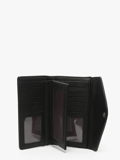 Portefeuille Porte-monnaie Miniprix Noir grained 78COK872 vue secondaire 1