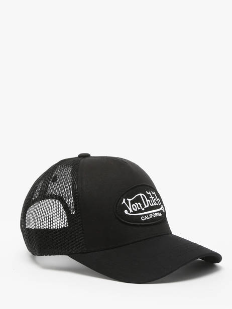 Casquette Von dutch Noir accessoires B vue secondaire 1