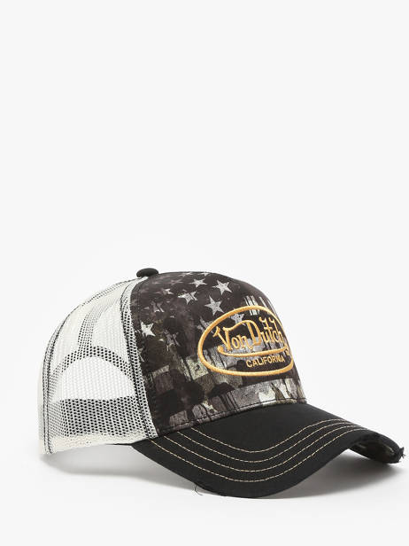 Casquette Von dutch Noir accessoires SUBL02 vue secondaire 1