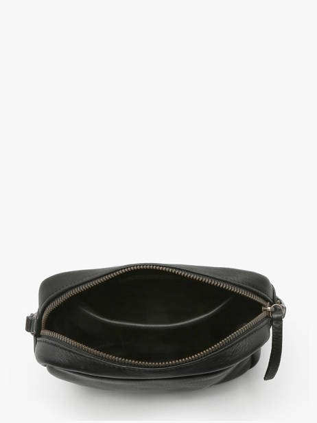 Shoulder Bag Leather Leather Biba Black leather BET8L other view 3