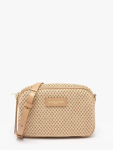 Sac Bandoulière Osier Lancaster Beige osier 30