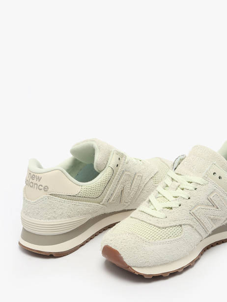 Sneakers 574 New balance Blanc accessoires WL574BLE vue secondaire 2