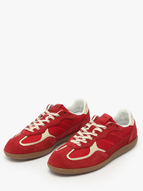 Sneakers Tb.490 Rife En Cuir Alohas Rouge accessoires 10071001 vue secondaire 1