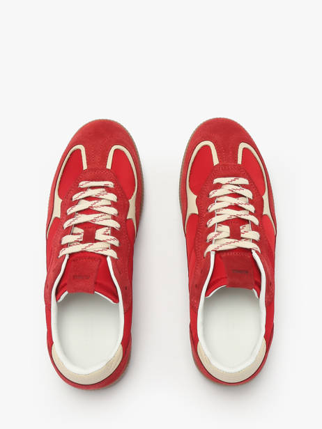 Sneakers Tb.490 Rife En Cuir Alohas Rouge accessoires 10071001 vue secondaire 3