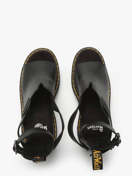 Sandales à Talon Millee Strap En Cuir Dr martens Noir accessoires 40514001 vue secondaire 3