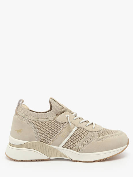 Sneakers Mustang Beige accessoires 1358321