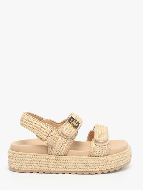 Sandales Bigmona En Cuir Steve madden Beige accessoires 11003034