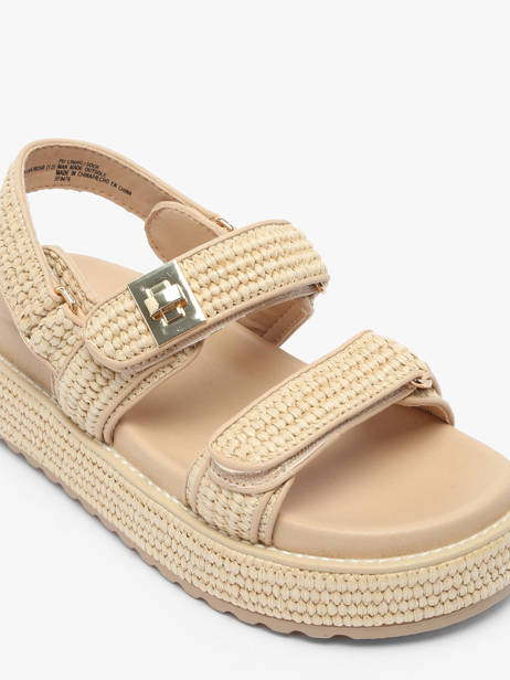 Sandales Bigmona En Cuir Steve madden Beige accessoires 11003034 vue secondaire 2