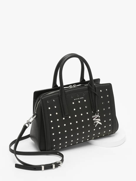 Sac Porté Main Laila Cuir Michael kors Noir laila S5S9IS1O vue secondaire 1