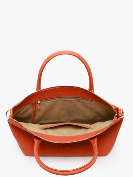 Leather Tiny Satchel Nathan baume Orange victoria 88 other view 3