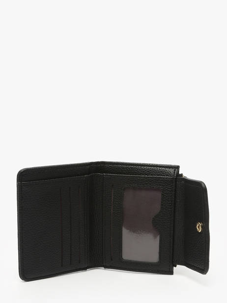 Porte-monnaie Porte-cartes Miniprix Noir grained 78COK865 vue secondaire 1