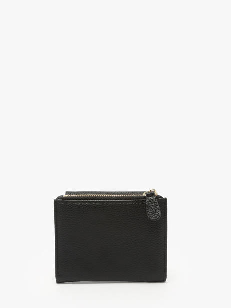 Porte-monnaie Porte-cartes Miniprix Noir grained 78COK865 vue secondaire 2