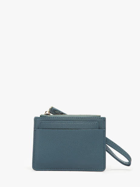 Coin Purse With Card Holder Miniprix Blue slim 78SM2680