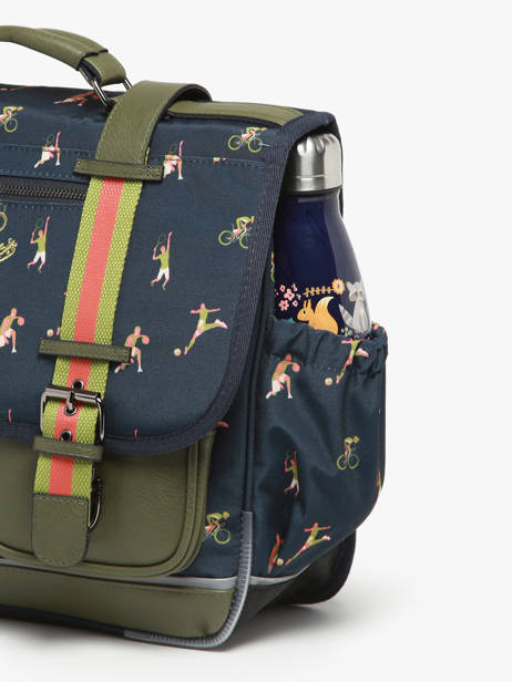 Satchel 2 Compartments Cameleon Green vintage urban 27 other view 5