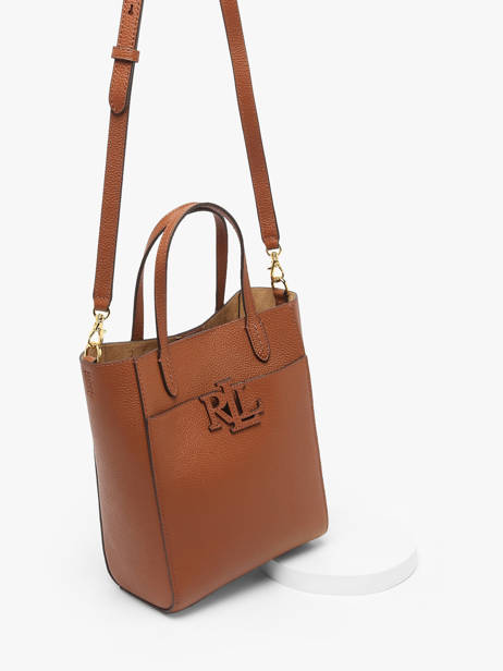 Sac Bandoulière Cameryn Cuir Lauren ralph lauren Marron cameryn 31966760 vue secondaire 2