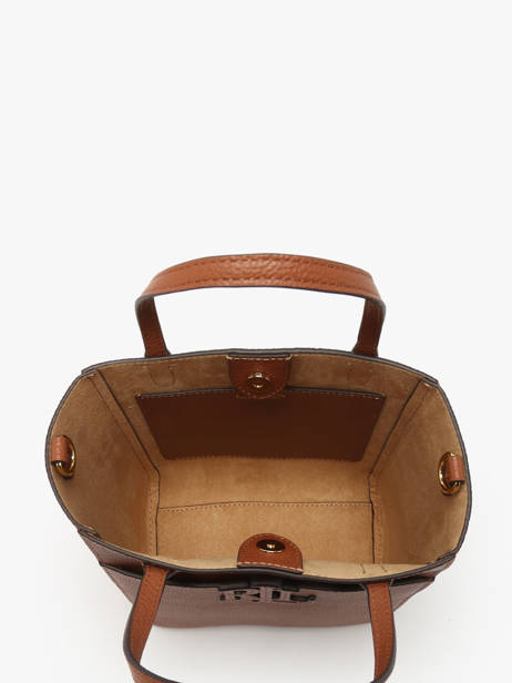 Sac Bandoulière Cameryn Cuir Lauren ralph lauren Marron cameryn 31966760 vue secondaire 3
