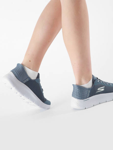 Sneakers Slip-ins Skechers Blue women 124836 other view 1