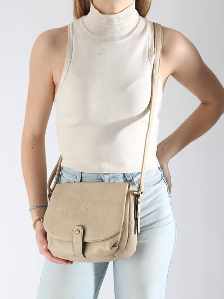 Sac Bandoulière Eva Miniprix Beige eva MD5564 vue secondaire 1