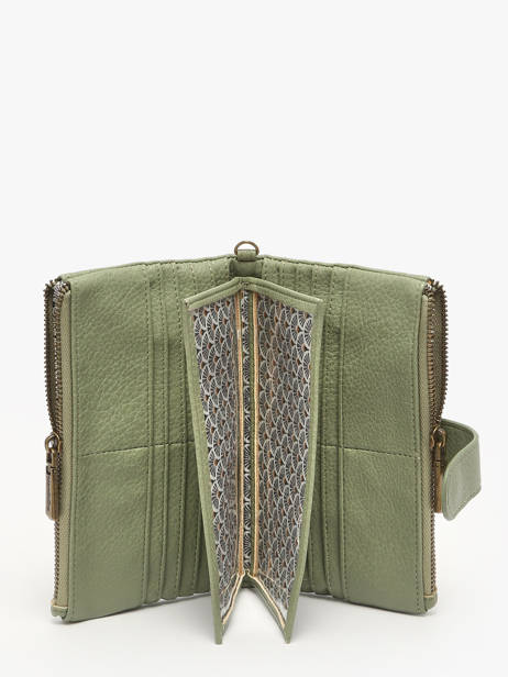 Wallet With Coin Purse Miniprix Green soft 195 other view 1