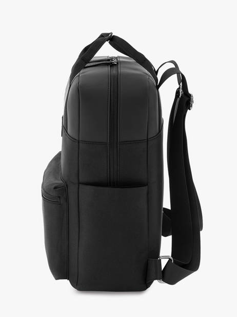 1 Compartment Backpack Kapten and son Black backpack S other view 2