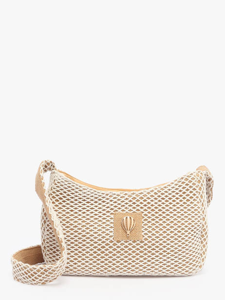 Shoulder Bag Estival Cotton Le voyage en panier Beige estival PM851