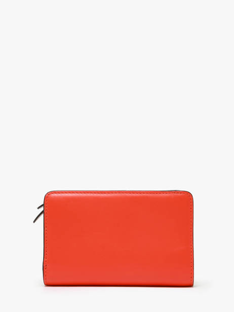 Leather Origami Wallet Lancel Orange origami A13423 other view 2